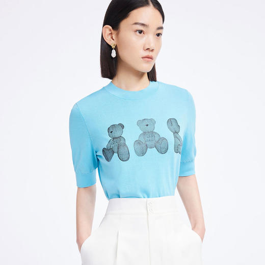 LILY2022夏新款女装针织衫122250TK354 商品图0