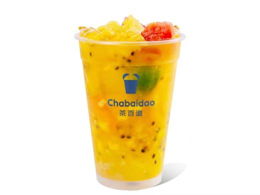 【惊喜拼团】-美丽市场-茶百道1L超级杯水果茶 商品图0