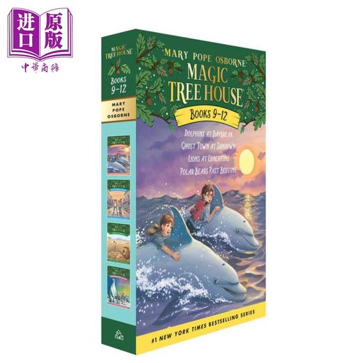 预售 【中商原版】Magic Tree House 9-16 神奇树屋 卷9-16盒装8册套装 儿童文学章节书 故事小说图画书 魔法树屋 英文原版进口图书 商品图2