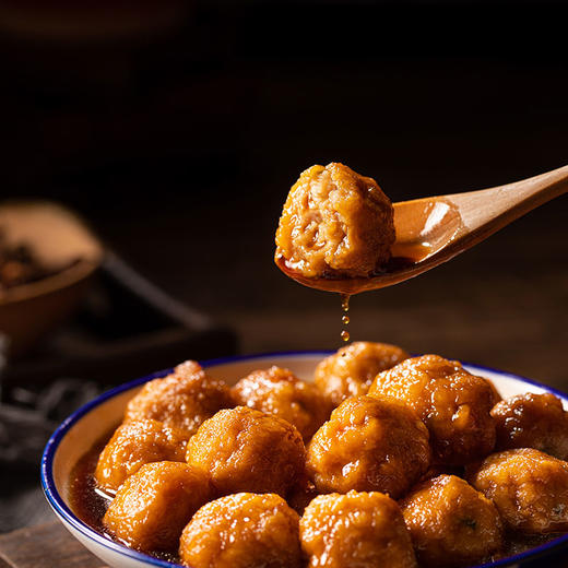 同庆楼 狮子头500g/盒，招牌美食，懒人美食加热即食 商品图3