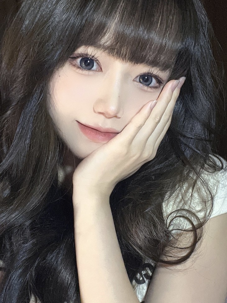 Hanawink年抛隐形眼镜 微醺蓝莓14.5mm 1副/2片-VVCON美瞳商城11