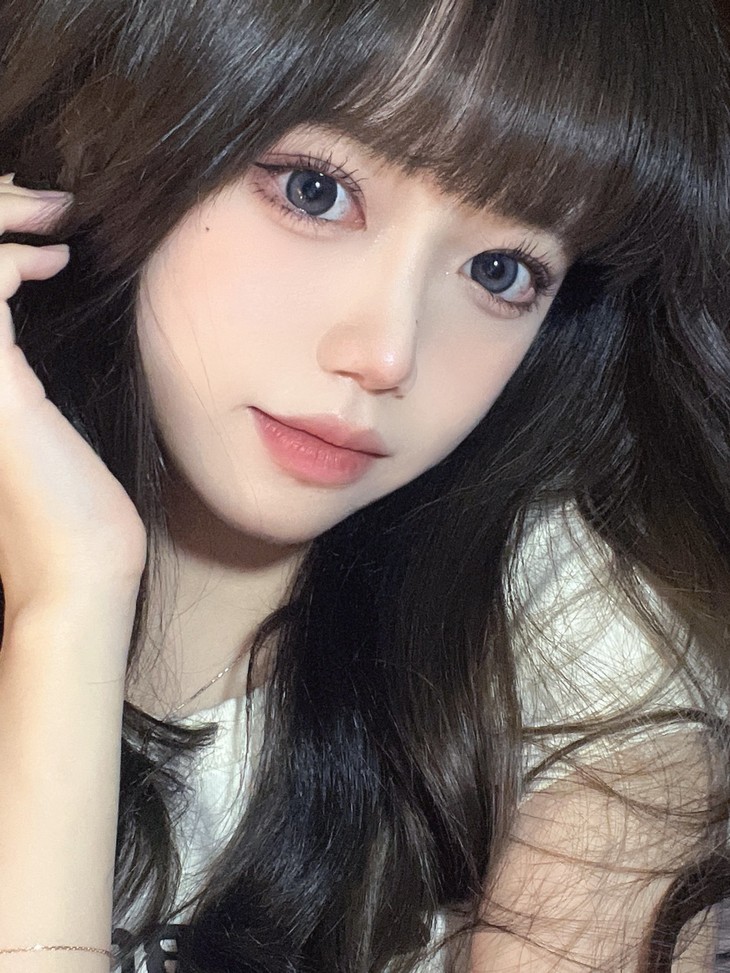 Hanawink年抛隐形眼镜 微醺蓝莓14.5mm 1副/2片-VVCON美瞳商城12