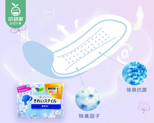 花王乐而雅护垫（无香）/1包（72片*14cm） 商品图2