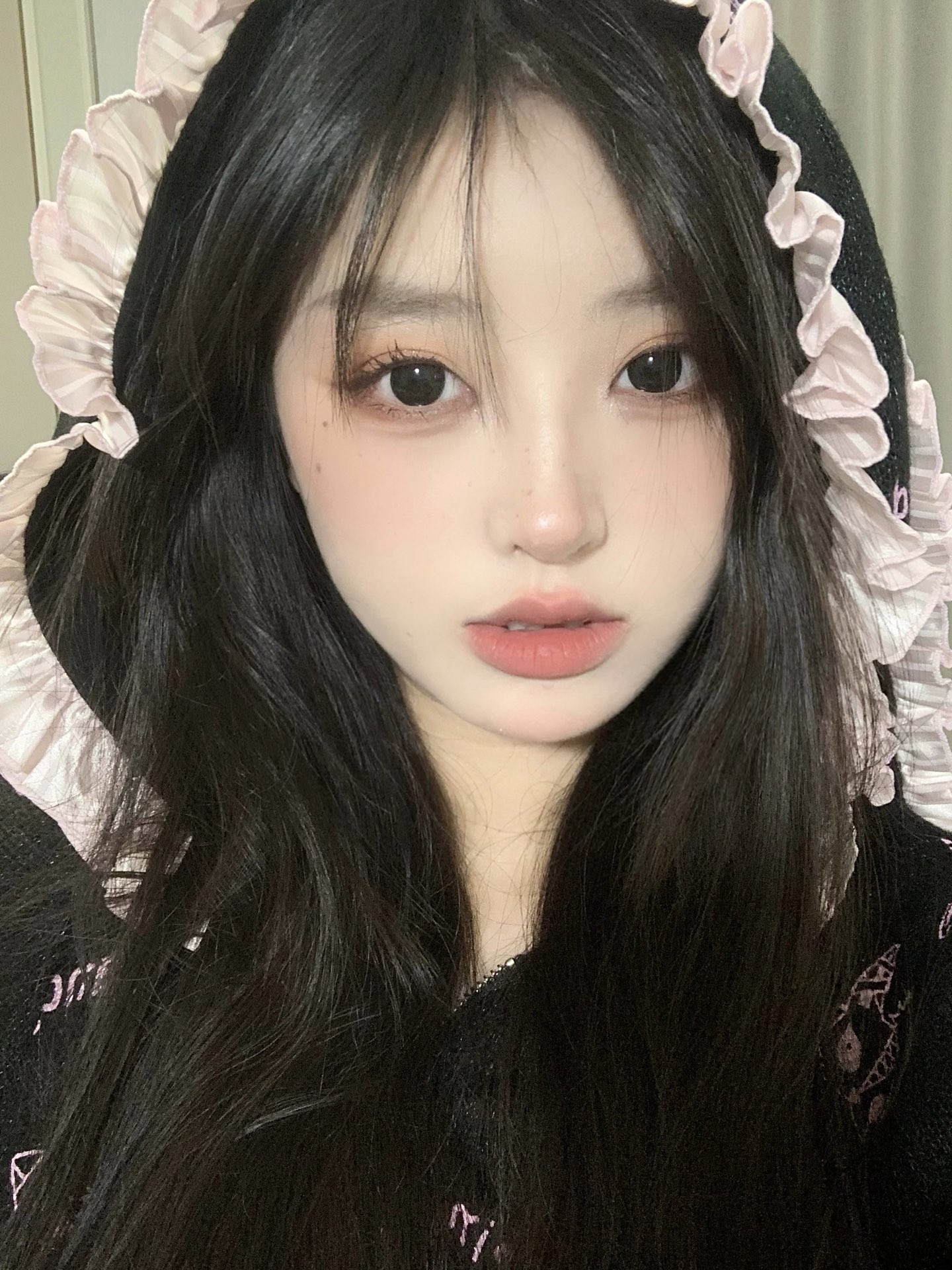 Hanawink年抛隐形眼镜 甜丧黑兔14.5mm 1副/2片-VVCON美瞳商城13