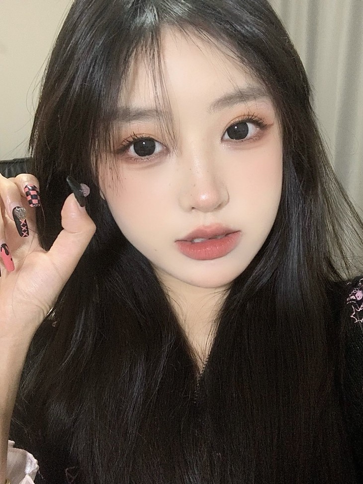 Hanawink年抛隐形眼镜 甜丧黑兔14.5mm 1副/2片-VVCON美瞳商城11