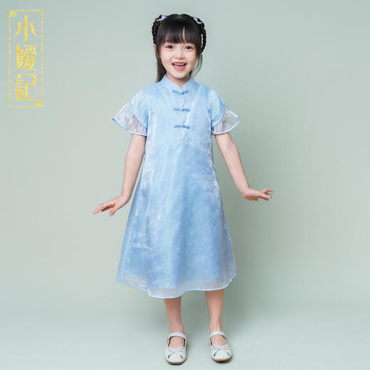 深圳时装周走秀同款——烟雨旗袍 商品图2