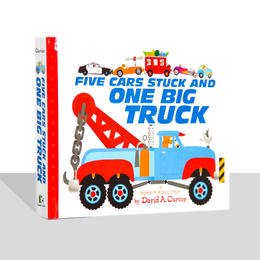 【心智麦田】《车车救援队》Five Cars Stuck And One Big Truck + 《谁吃了你的书》Look Who Ate Your Book