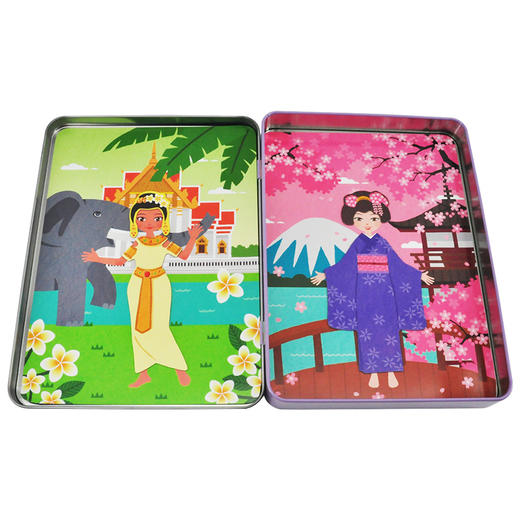 (仓发) 小红花磁力变身贴纸游戏盒：旅行3-6岁幼儿童书/海豚出版社/北京小红花图书工作室/9787511051875 商品图3