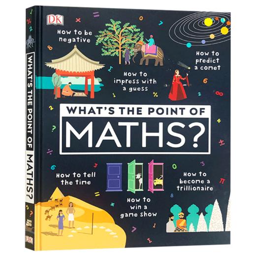 数学的意义是什么 英文原版 What's the Point of Maths DK关于数学的学问 儿童英语启蒙读物 精装 数学起源科普阅读书籍 英文版 商品图3
