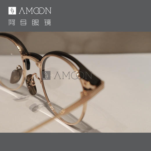 阿目&Fournines 999.9 眉型圆框 商品图3