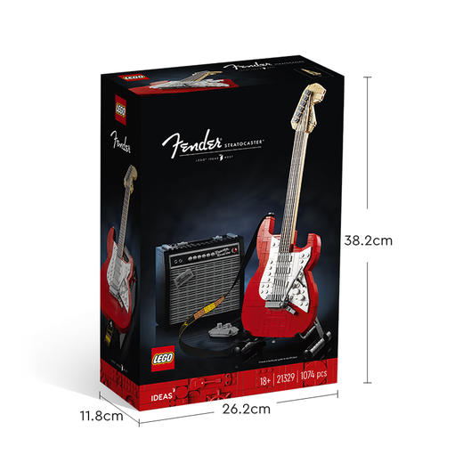乐高LEGO  Fender? Stratocaster? 吉他  LEGC21329 商品图0
