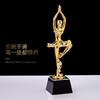 【舞动奖】树脂水晶奖杯定制定做创意高档镀金小金人舞蹈芭蕾比赛 商品缩略图4