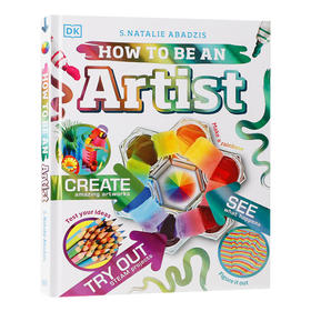 如何成为艺术家 英文原版 How To Be An Artist 少儿科普百科书籍 英文版 进口英语书籍