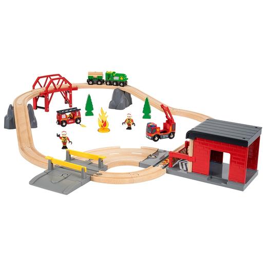 BRIO 声光救援消防署轨道豪华套装BROC33817 商品图2