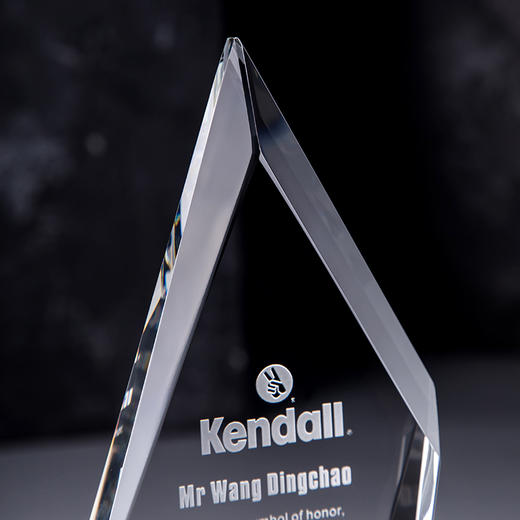 水晶奖杯定制定做创意刻字毕业公司优秀员工冠军比赛奖杯奖牌制作 商品图3