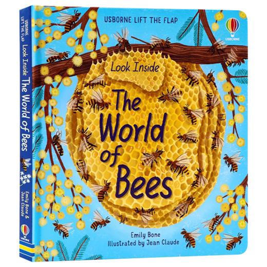 看里面系列之探索蜜蜂 英文原版绘本 Look Inside the World of Bees 翻翻书 尤斯伯恩 儿童科普百科书 英文版进口英语书 商品图3