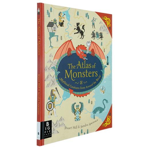 怪兽地图集 英文原版 The Atlas of Monsters 世界各地怪物故事 全彩图画书 儿童英语科普读物 英文版进口原版书籍 商品图1