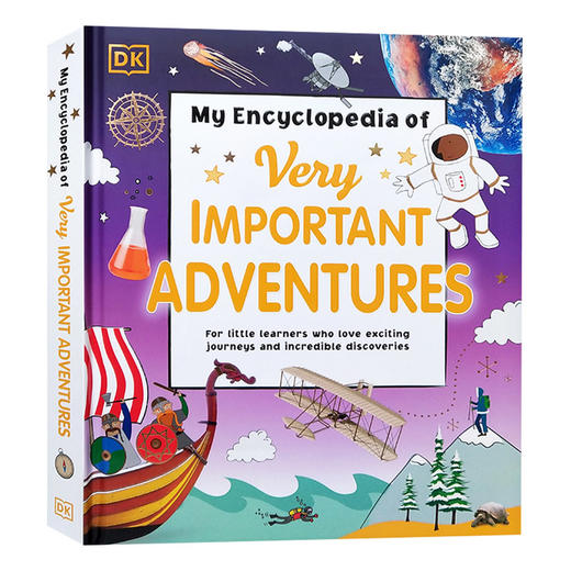 DK冒险百科全书 英文原版 My Encyclopedia of Very Important Adventures 儿童英语启蒙认知科普读物绘本 英文版进口原版书籍 商品图0