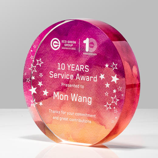 创意水晶奖杯定制奖杯定做五角星比赛冠军荣誉颁奖牌制作纪念品 商品图4