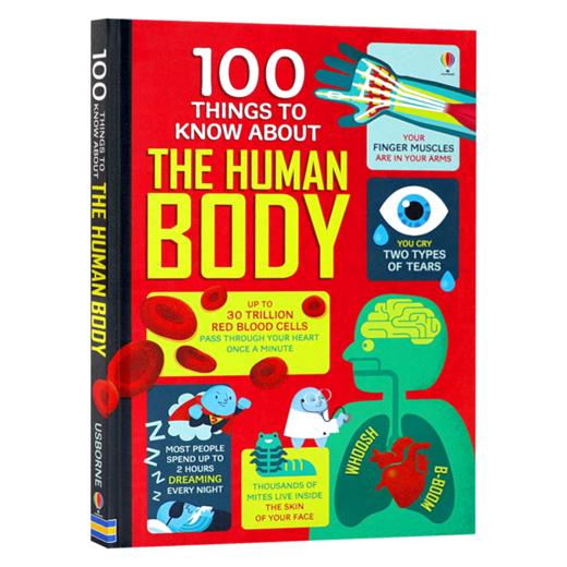 关于人体的100件事 英文原版 100Things to know about the human body 精装少儿人体知识百科 英文版进口原版英语书籍 商品图3