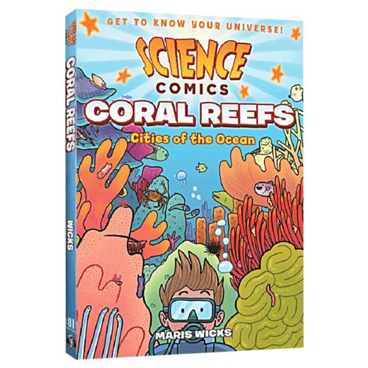 科学漫画系列 珊瑚礁 英文原版 Science Comics Coral Reefs 英文版儿童探索认知STEM书籍 自然科普进口英语书 商品图4