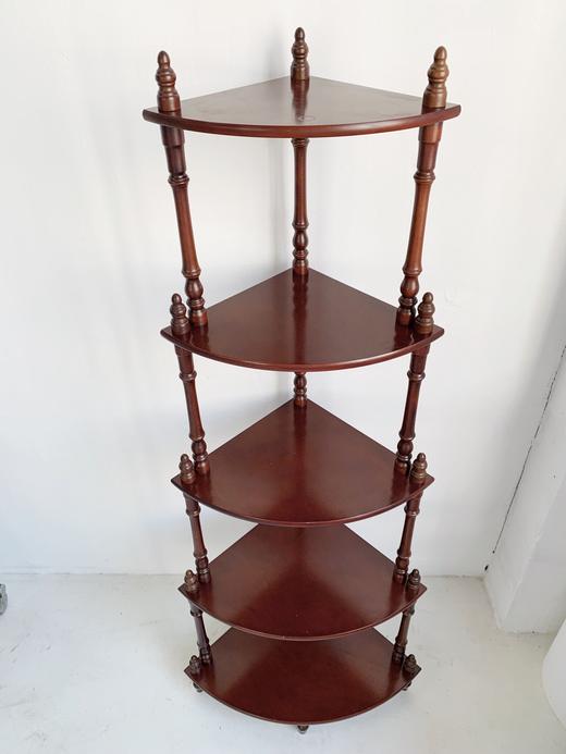 【苏州】欧洲1960s中古扇形置物架 五层角架 商品图2