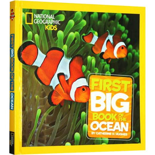 美国国家地理少儿百科英文原版National Geographic Little Kids First Big Book of the Ocean海洋动物系列正版进口英语儿童科普 商品图2