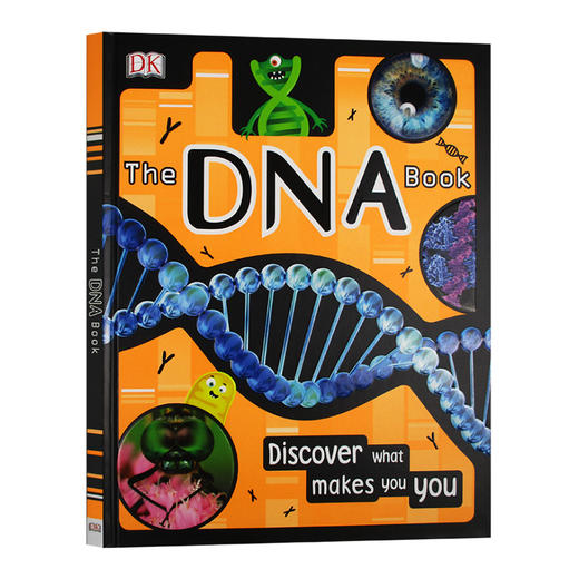 DK DNA书 英文原版 The DNA Book 全英文版 儿童英语课外阅读书籍 进口原版少儿科普百科读物 商品图0