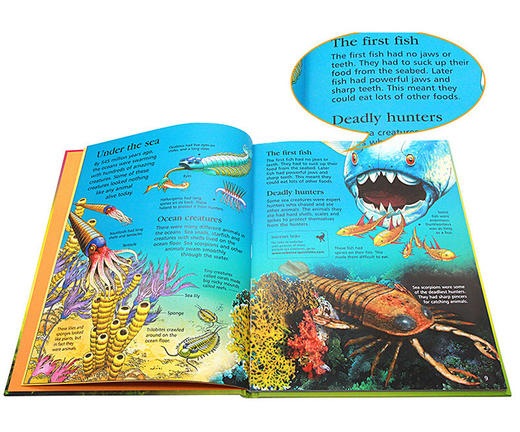 恐龙百科全书 英文原版 First Encyclopedia of Dinosaurs and Prehistoric Life 英文版儿童科普百科 精装进口原版英语书籍 商品图2