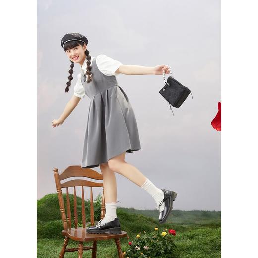 ZIHAN紫涵背心百褶裙套装2022夏新款吊带裙两件套03BS104 商品图2