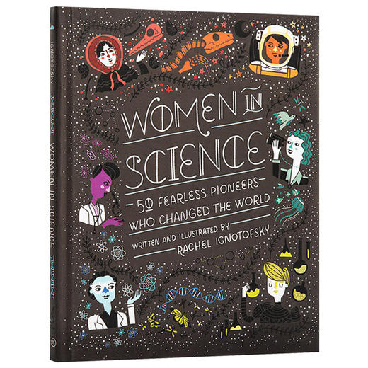 无所畏惧 影响世界历史的50位女科学家 英文原版书 Women in Science 少儿英语科普绘本 英文版进口励志人物传记 全彩精装大开本 商品图0