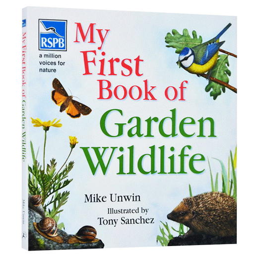 小动物认知 英文原版 My First Book of Garden Wildlife 精装科普绘本 花园 英文版儿童英语启蒙读物 进口英语书籍 商品图0