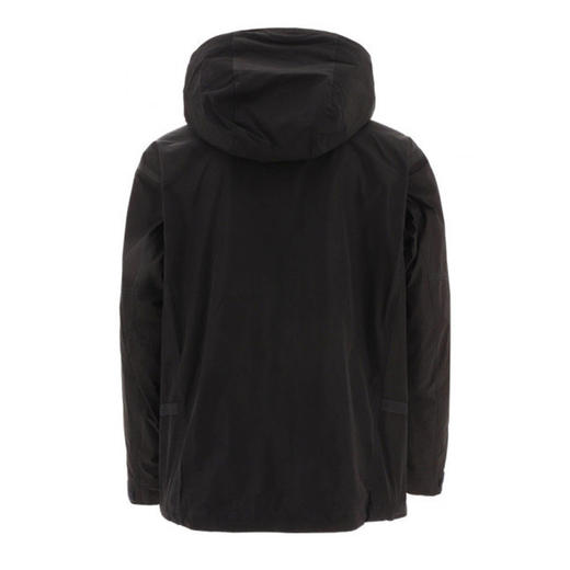 【二】BURBERRY 巴宝莉 男士徽标贴花轻盈连帽外套 黑色 8051009 A1189 商品图1