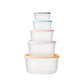 SO-FJL1128 收纳保鲜盒5件套