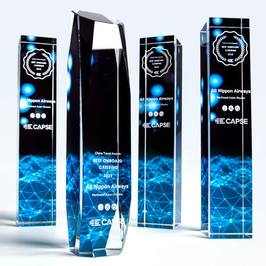 水晶奖杯定制定做创意刻字毕业优秀员工冠军比赛纪念奖杯奖牌制作 商品图0