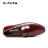 左天奴/ZOTENO 鞋商务休闲皮鞋牛皮软底乐福鞋皮鞋3128 商品缩略图2