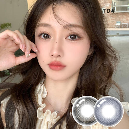 WOOLILENS | 赫本黛黑 | 半年抛美瞳 | 2片入 | 14.2mm | 适中扩瞳 商品图1