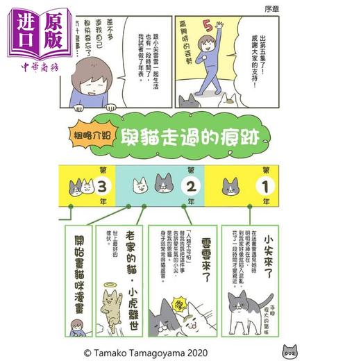 【中商原版】我家的猫又在干怪事了 05 港台原版 卵山玉子 尖端出版社 绘本 人气猫咪随笔漫画 商品图2