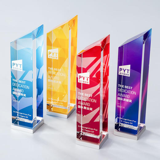 2021创意高透水晶篮球儿童奖杯奖牌定制定做五角星授权牌金属比赛 商品图4