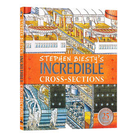 不可思议的大剖面 英文原版 Stephen Biesty's Incredible Cross-Sections 25周年版 斯蒂芬·比斯蒂 英文版 进口书