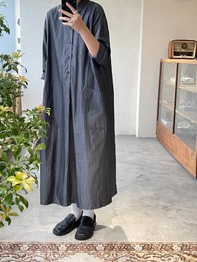 （4折）g 炭灰/白/黑 连衣裙