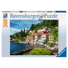 Ravensburger拼图   平面拼图500片 意大利湖边风情  RAVC147564 商品缩略图0