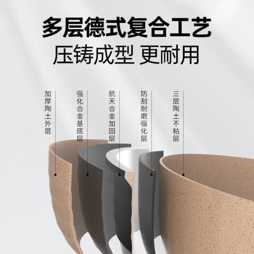 【已下架】悦味 元麦陶土不粘平底锅28cm[福利品] 商品图1