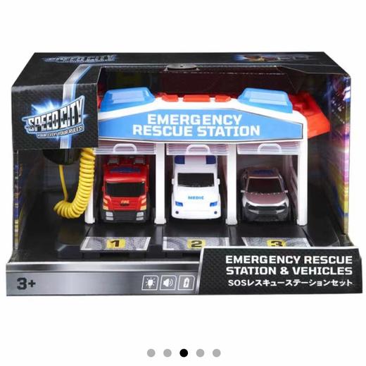 Speed City城市快线 紧急救援站及车辆 924900 商品图0