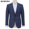 左天奴/ZOTENO 西装男商务正装休闲高档羊毛单西修身外套A2B014 商品缩略图0