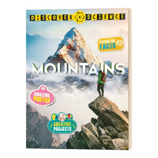 山 英文原版 Discover Science Mountains 发现科学 儿童英语科普百科 英文版 进口英语书籍 商品图1