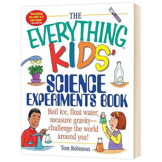 孩子的百宝箱 科学实验 英文原版 The Everything Kids' Science Experiments Book STEM 进口儿童英语科普读物书籍 全英文版 商品图0