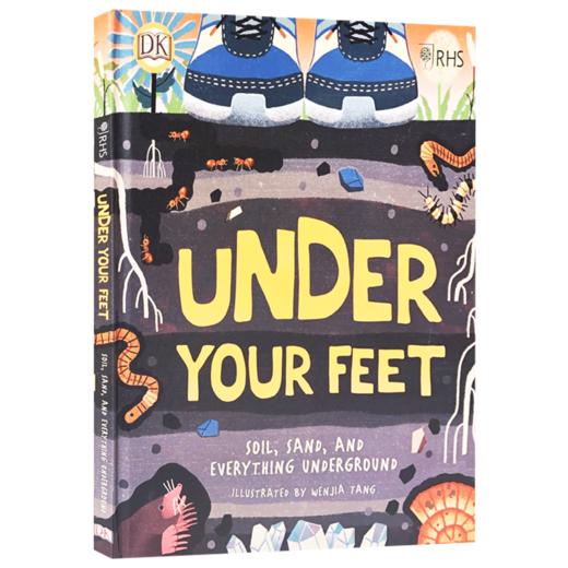 你脚下的秘密 英文原版 Under Your Feet 在你脚下 土壤泥沙及其它事物 儿童自然知识科普绘本 英文版进口原版英语书籍 商品图3