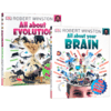 关于你的大脑 创新 2册 英文原版 All About Your Brain Evolution 英文版少儿阅读趣味科普图画书 进口原版儿童英语启蒙认知绘本 商品缩略图3