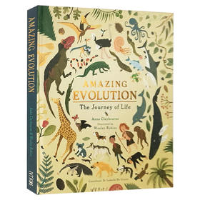 生命之旅 英文原版 Amazing Evolution The Journey of Life 英文版儿童科普百科 精装大开本插画版 进口原版英语书籍